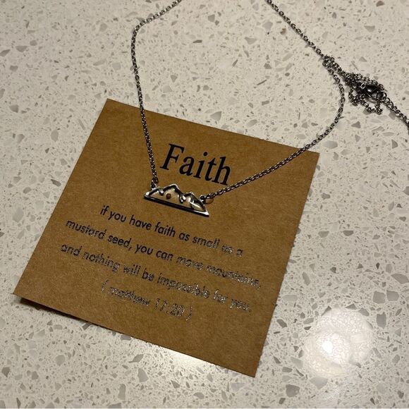Stainless Steel Necklace Mustard
Seed Mountain Christian
Biblical Necklace - Picture 2 of 9